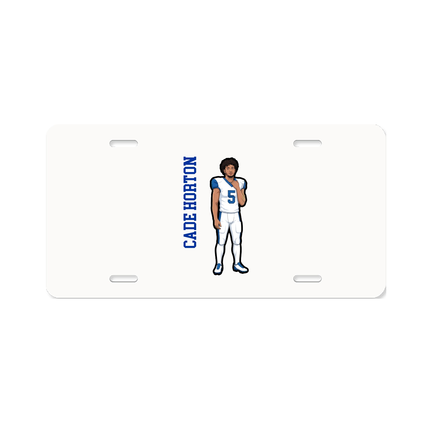 Aluminum License Plate