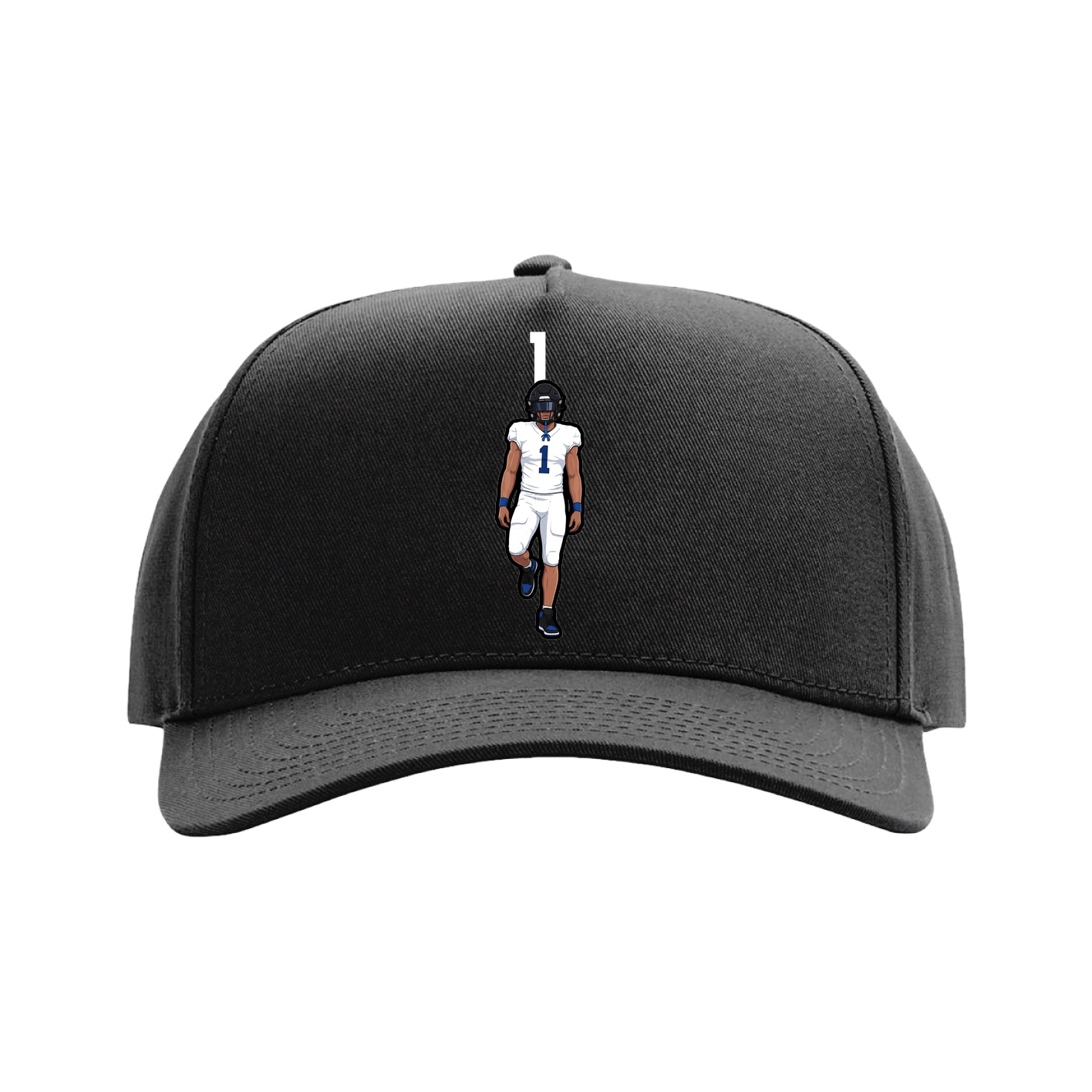 Full Fabric Five-Panel Champ Cap
