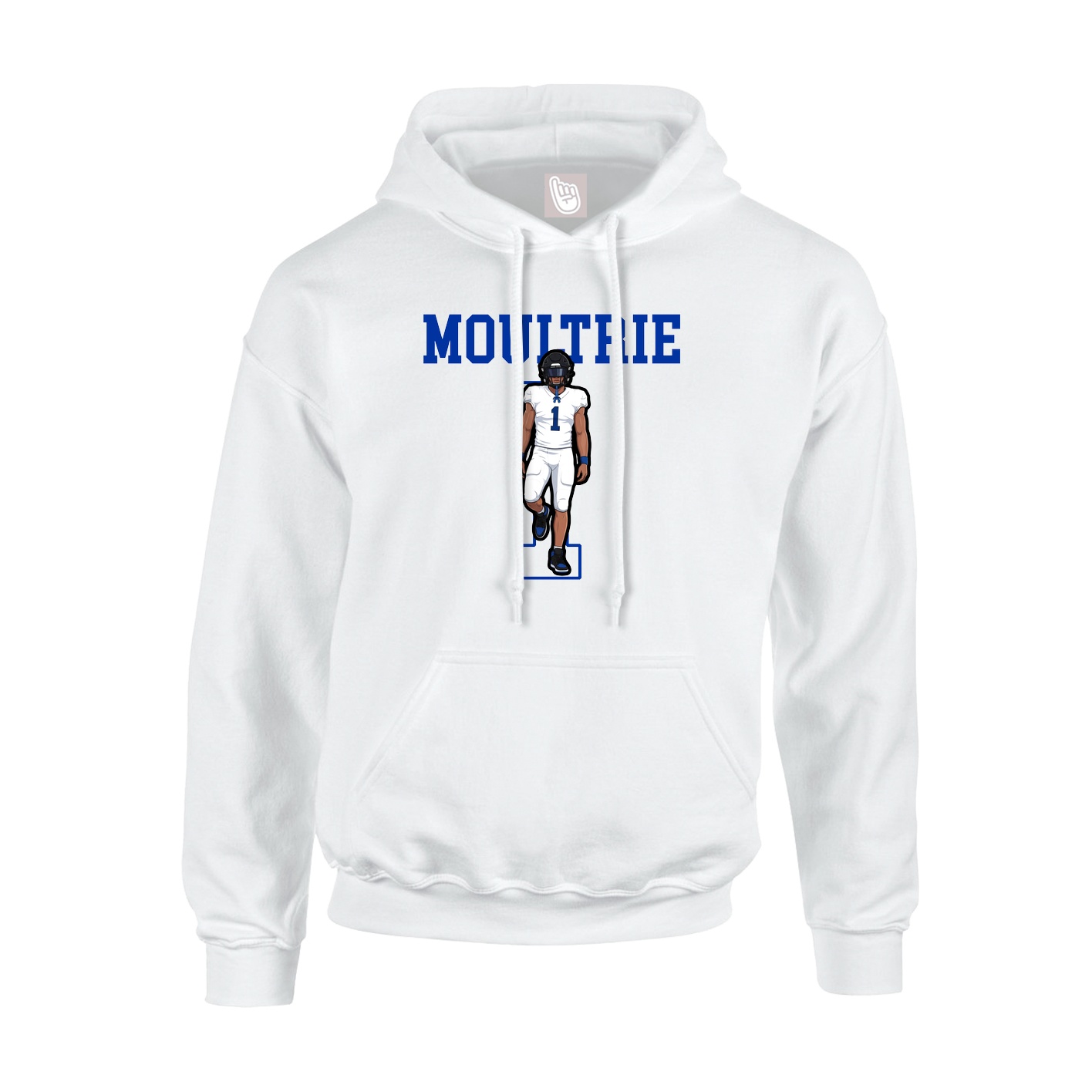 Hoodie — Shirsey in White