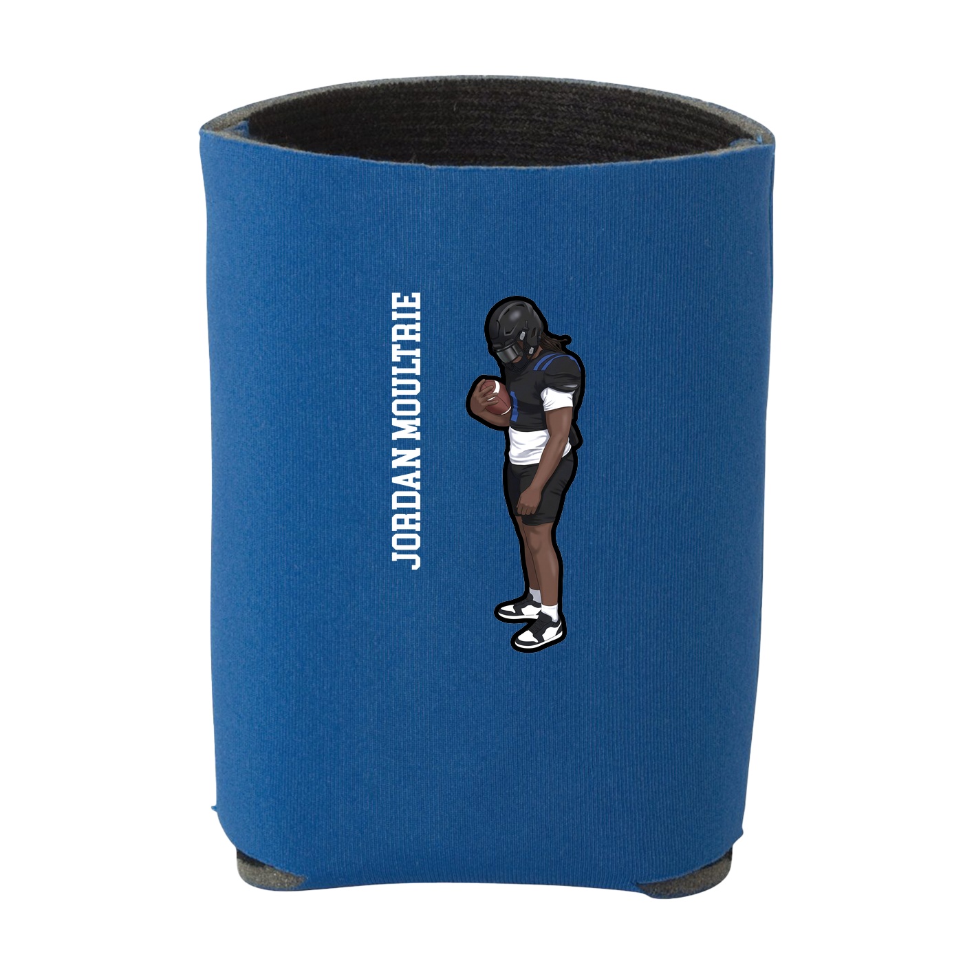 Can Holder — Name Vertical in Royal