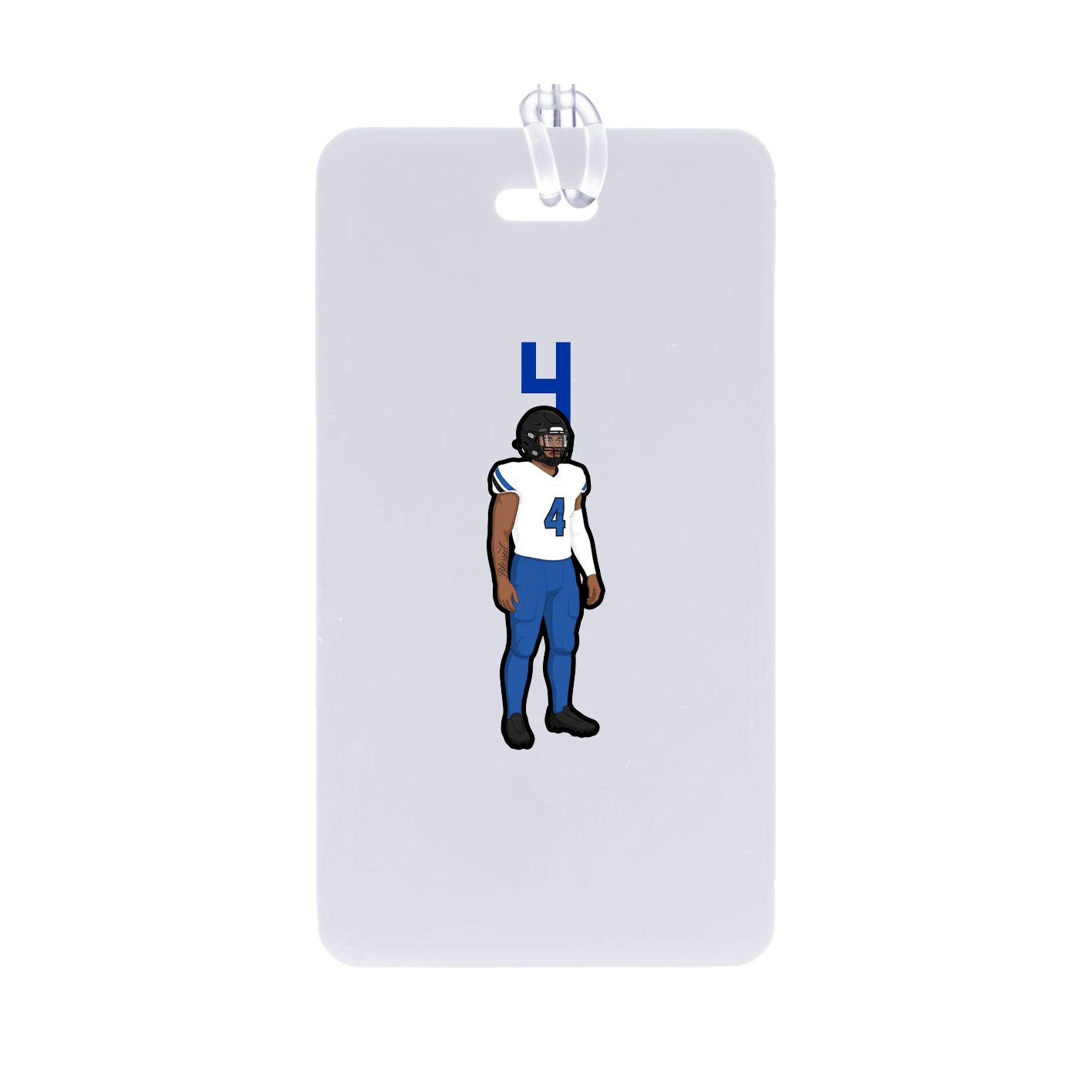 Bag Tag — Number Top in Classic
