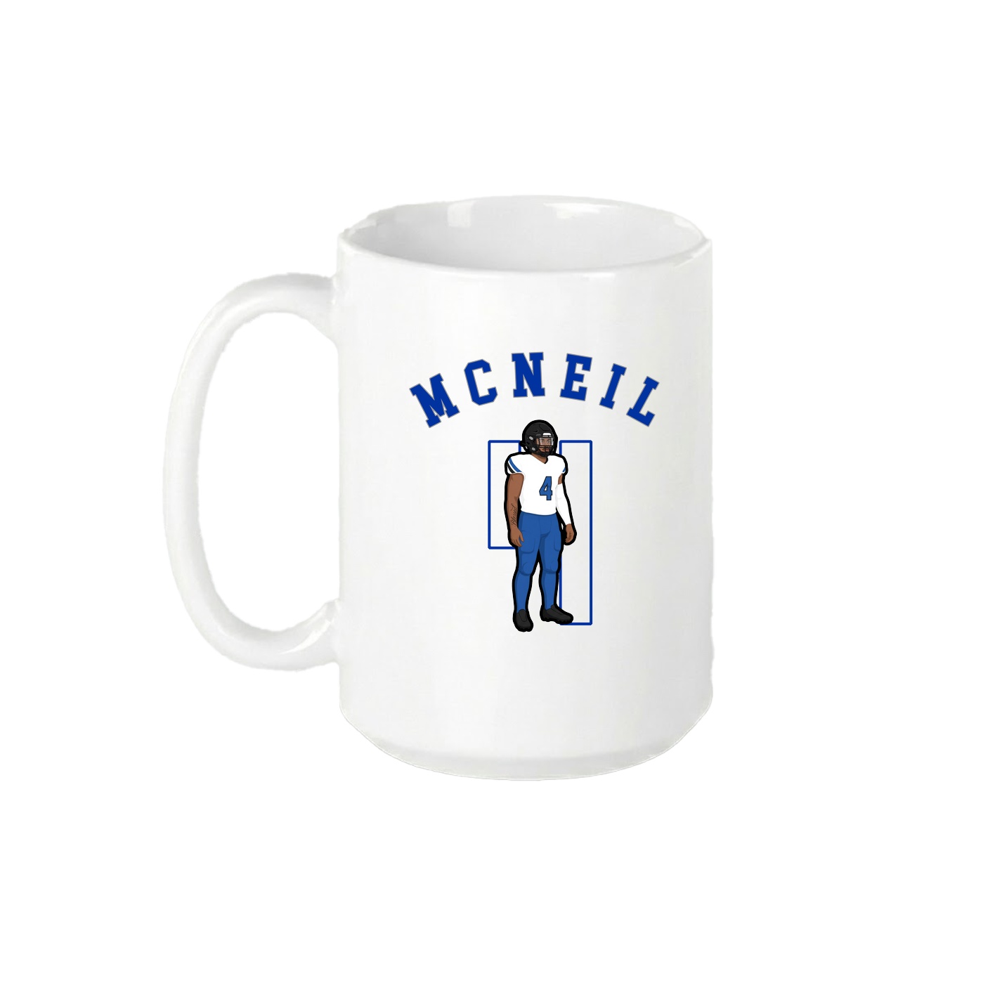 15oz Coffee Mug — Shirsey Arch in White