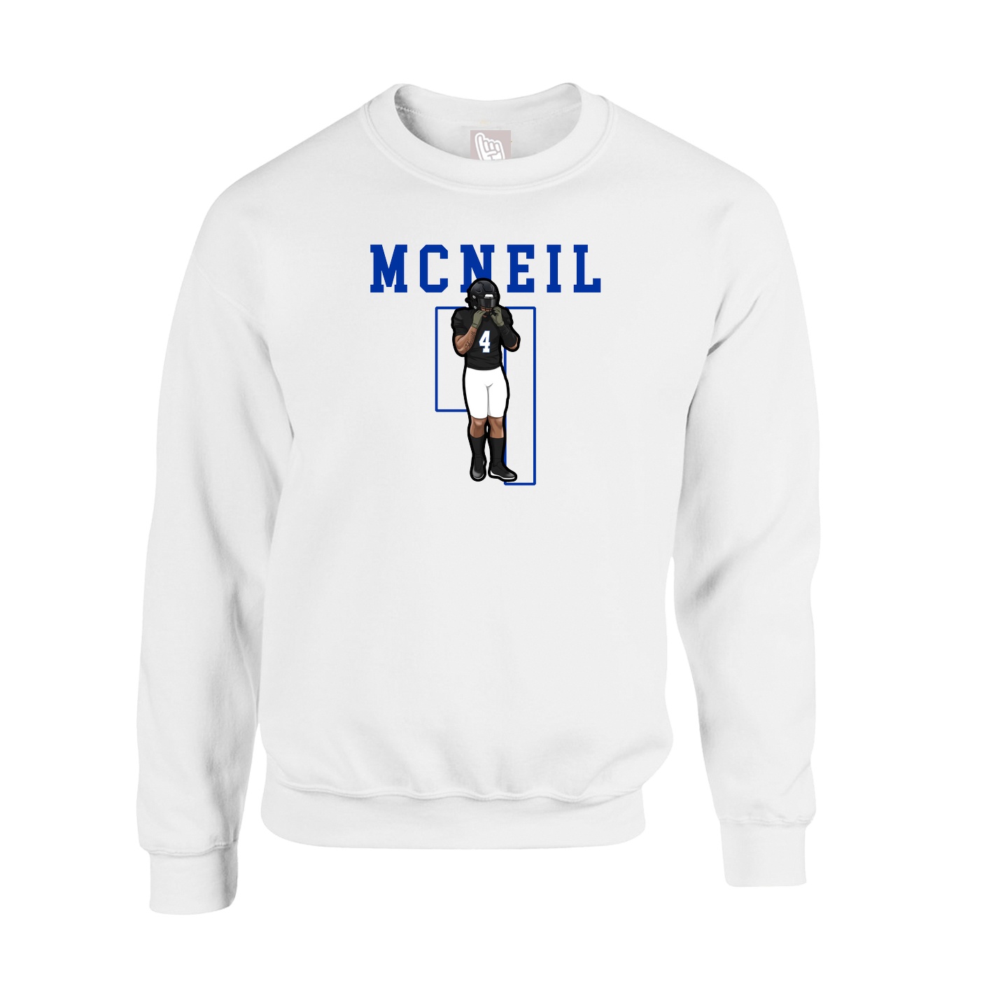 Fleece Crew — Shirsey in White