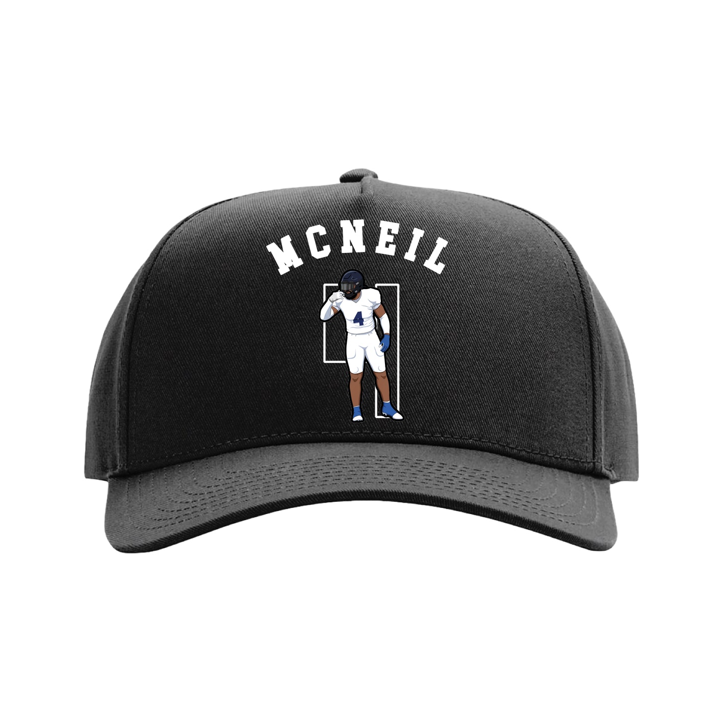 Full Fabric Five-Panel Champ Cap