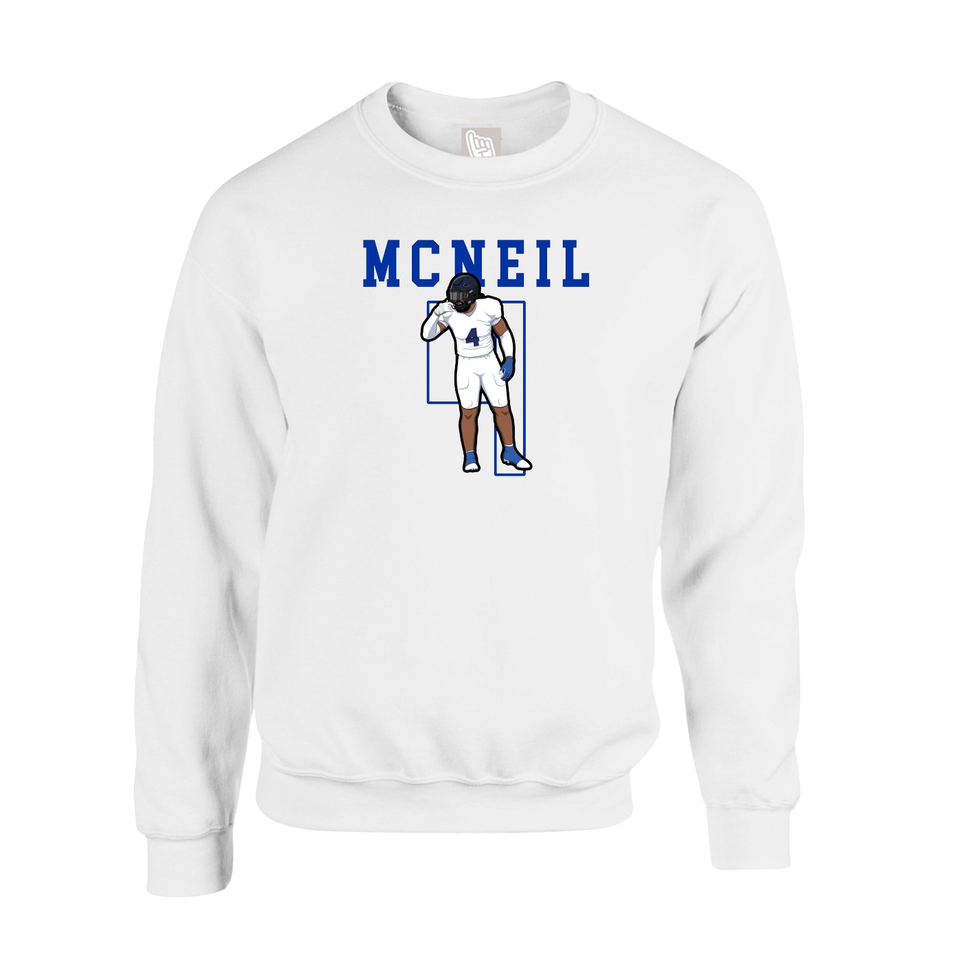 Fleece Crew — Shirsey in White