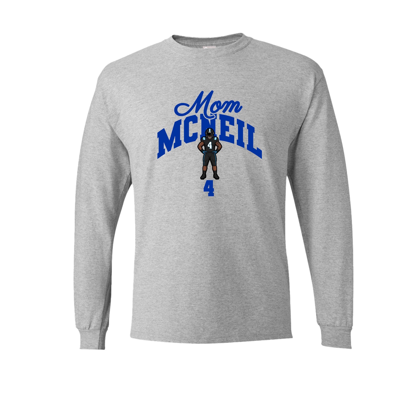 Long Sleeve Tee — Mothers Day Arch in Grey