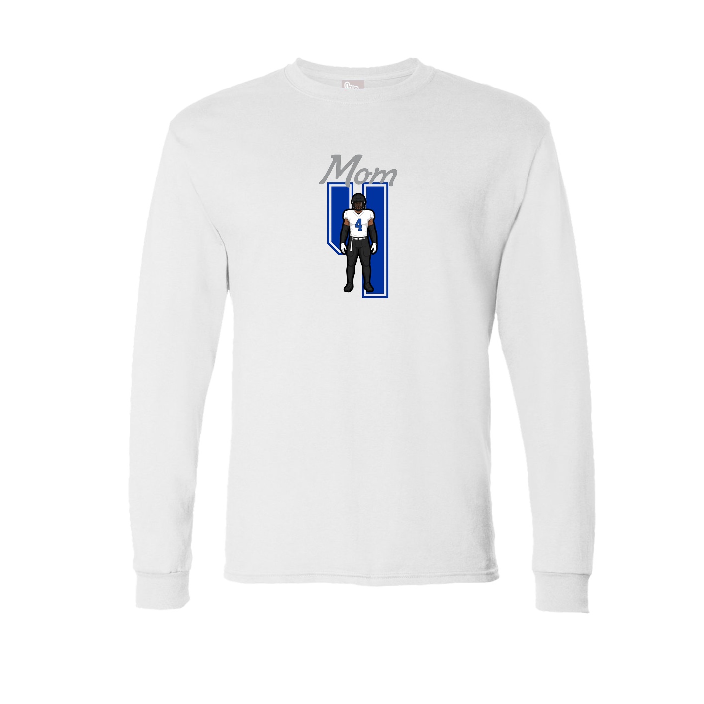 Long Sleeve Tee — Mothers Day Shirsey in White