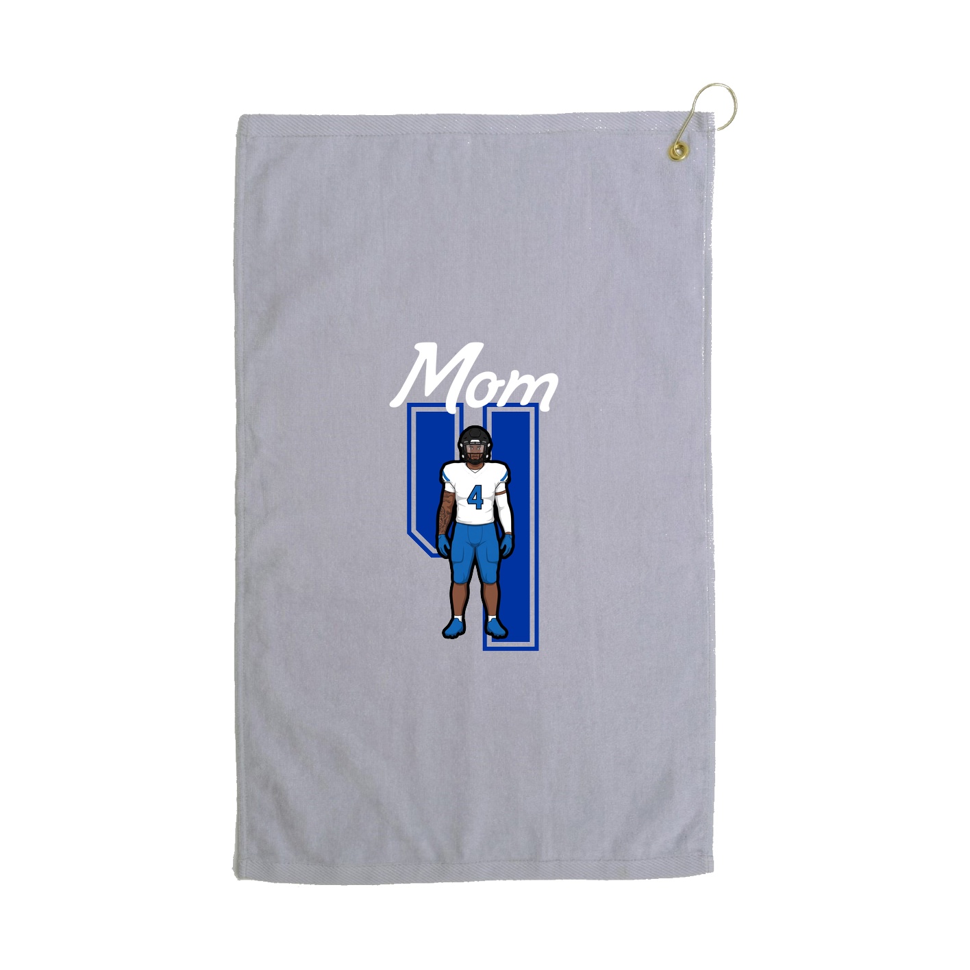 Golf Towel — Mothers Day Shirsey in Grey