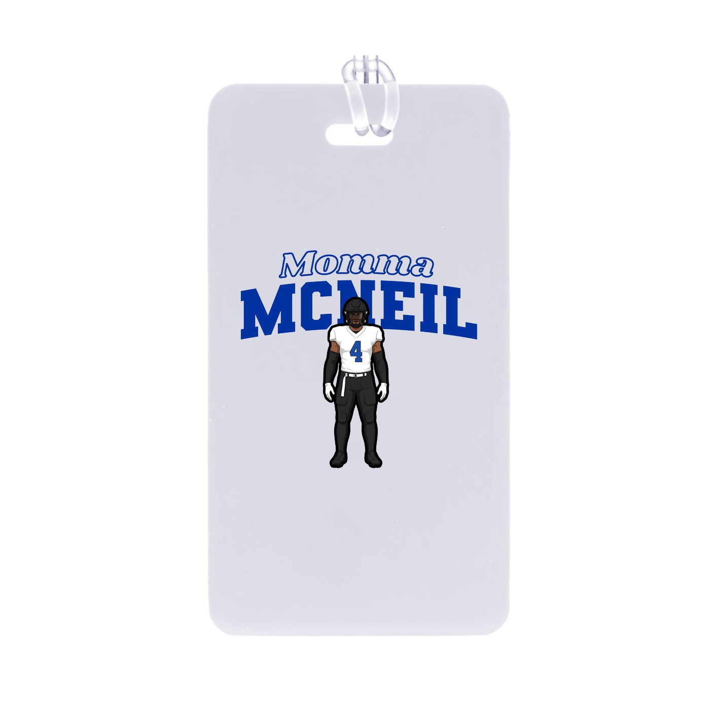 Bag Tag — Mothers Day Block in Classic