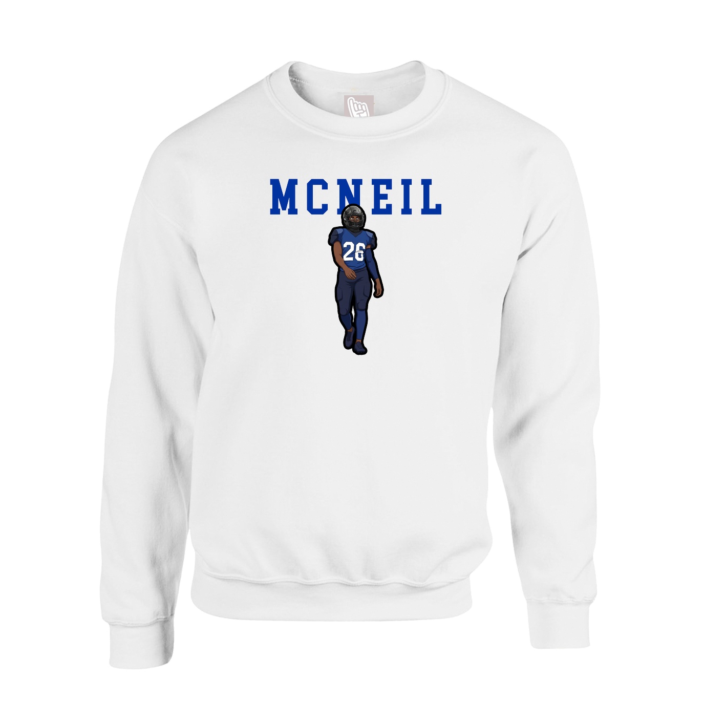 Fleece Crew — Shirsey in White