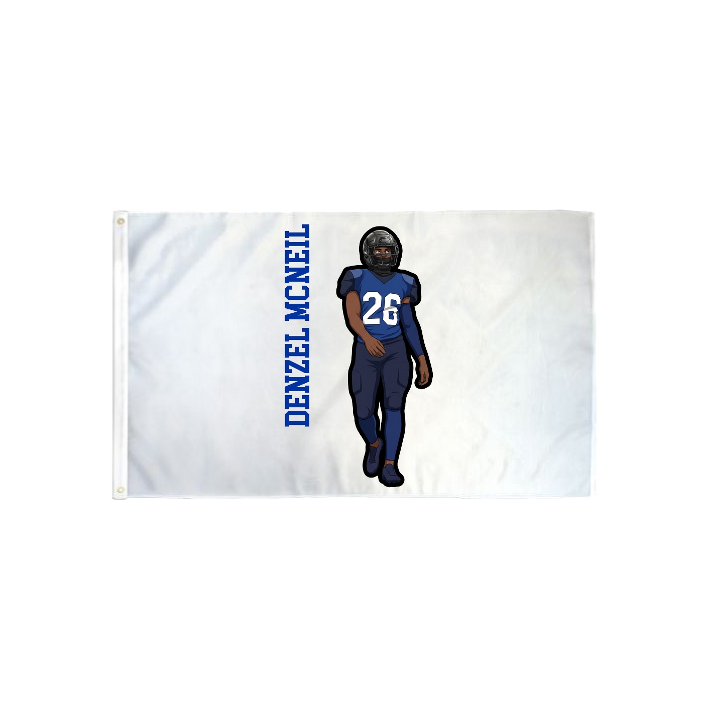 3x5 Flag — Name Vertical in Classic