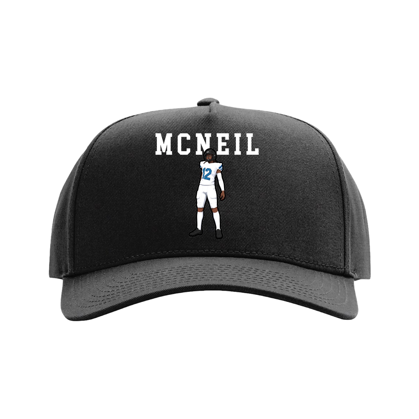 Full Fabric Five-Panel Champ Cap