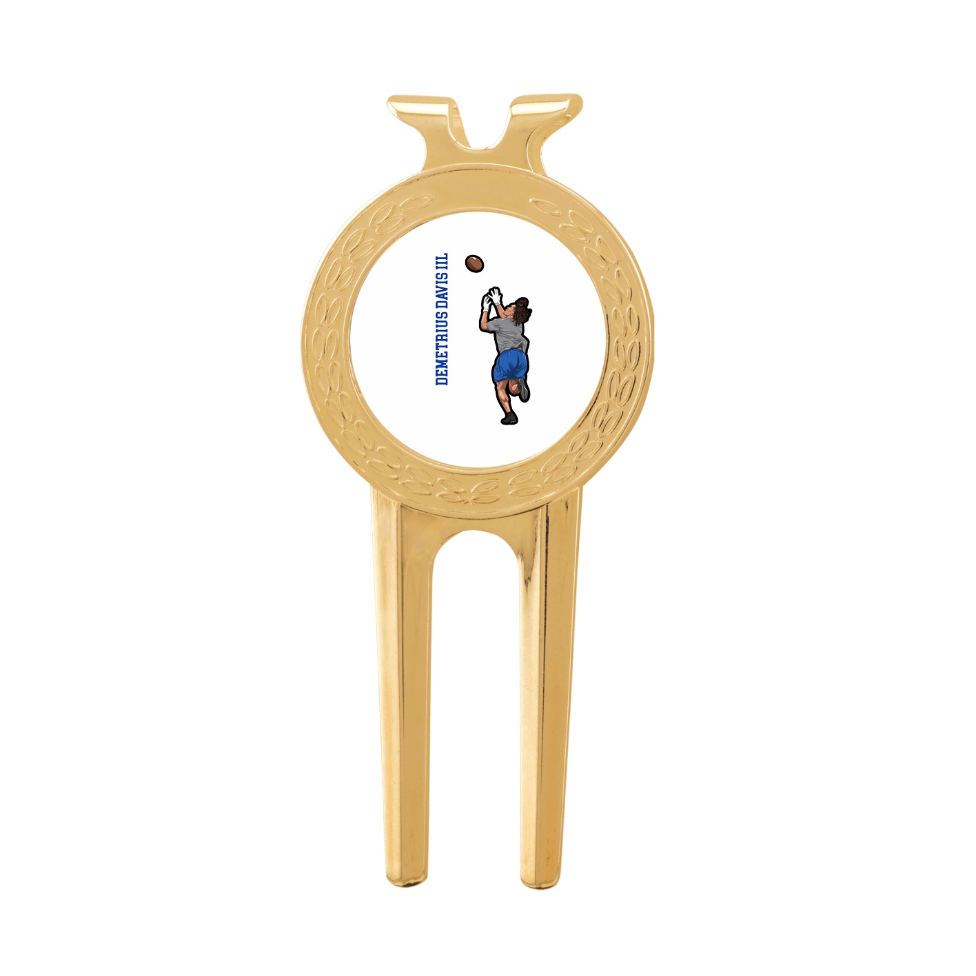 Divot Tool with Ball Marker — Name Vertical in Classic