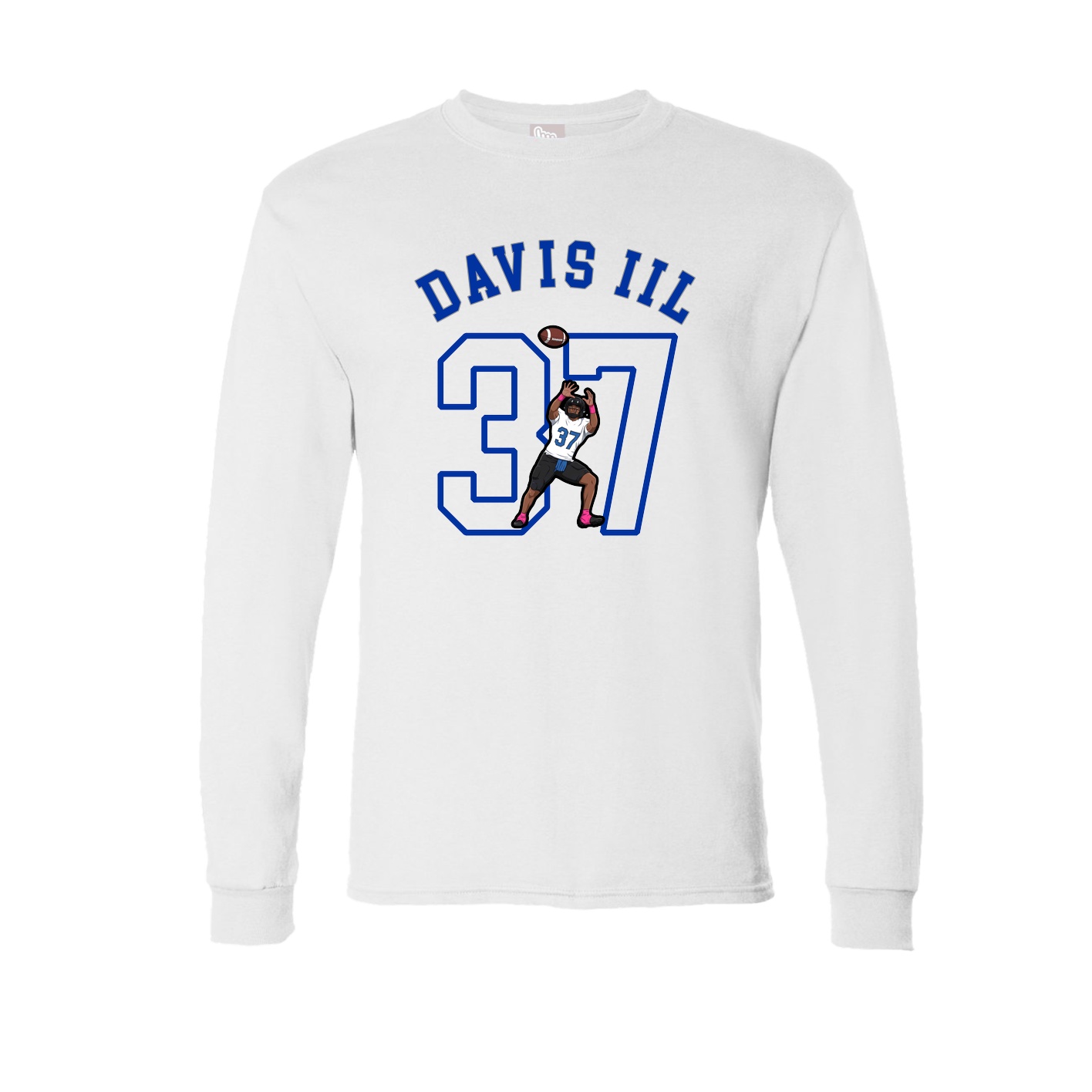 Long Sleeve Tee — Shirsey Arch in White