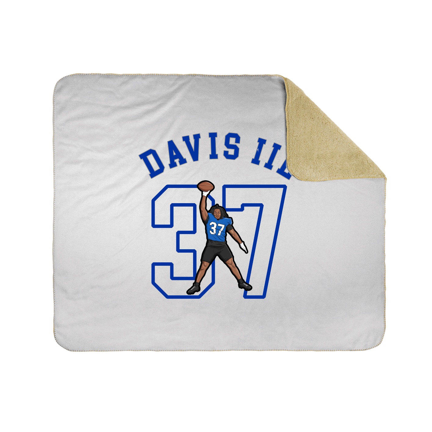 Throw Blanket — Shirsey Arch in White