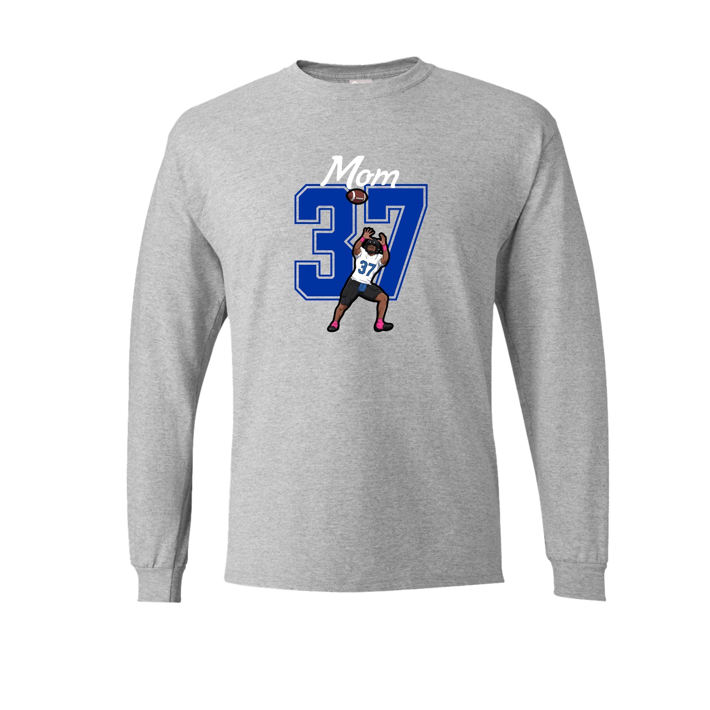Long Sleeve Tee — Mothers Day Shirsey in Grey
