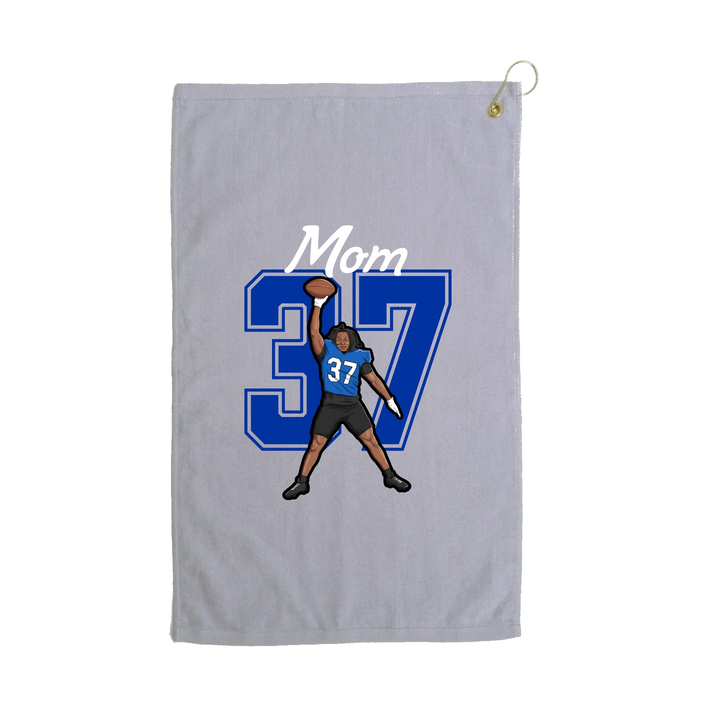 Golf Towel — Mothers Day Shirsey in Grey