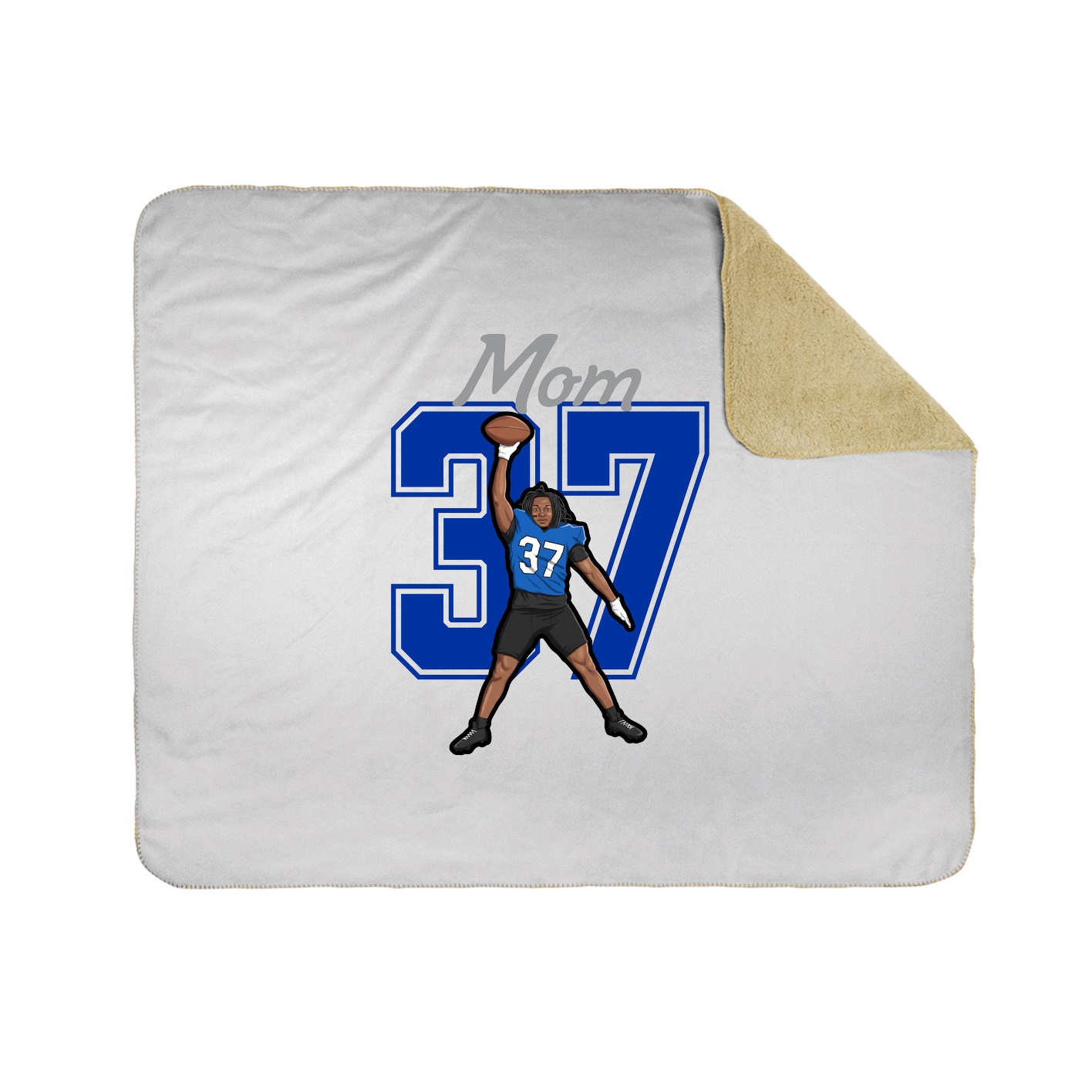 Throw Blanket — Mothers Day Shirsey in White