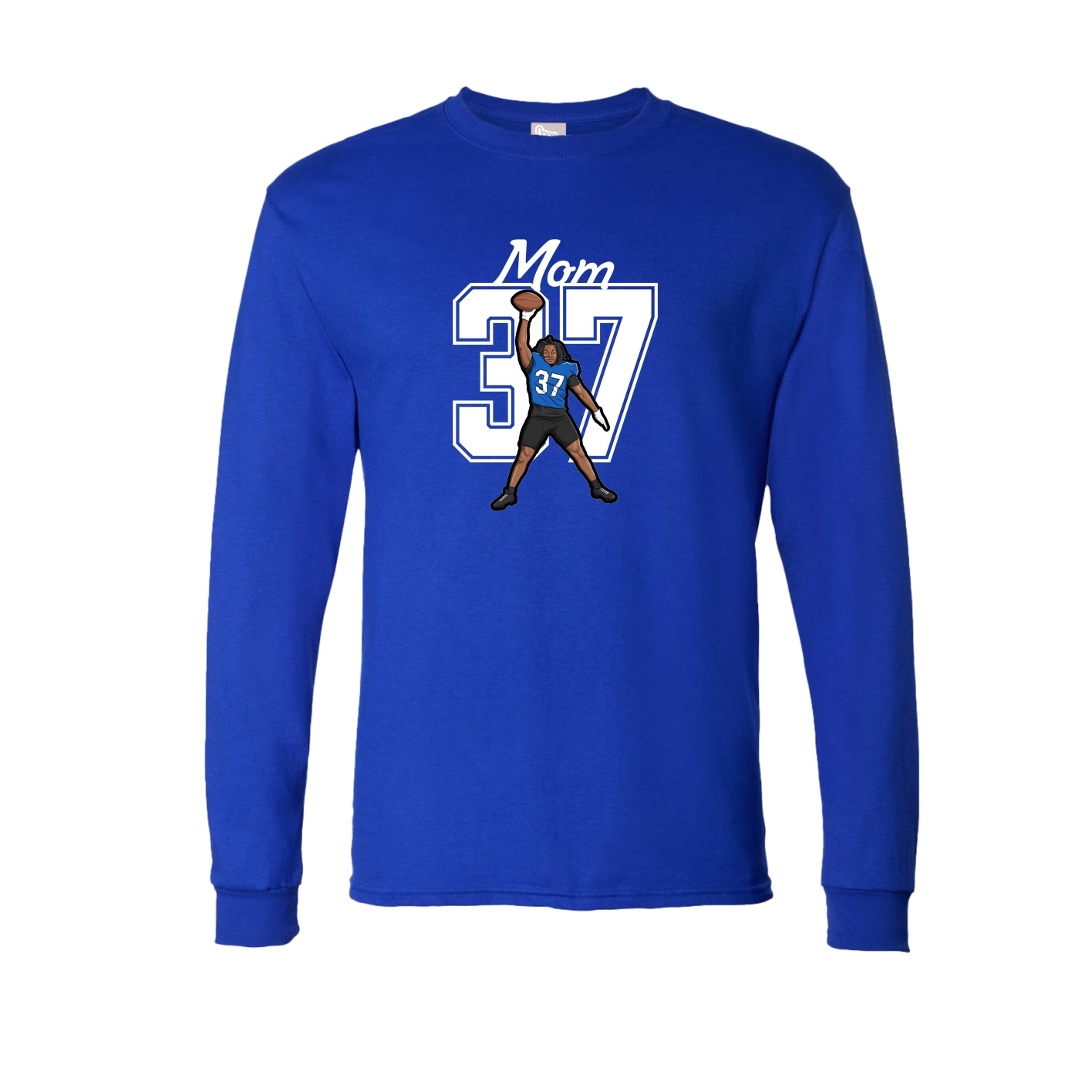 Long Sleeve Tee — Mothers Day Shirsey in Royal