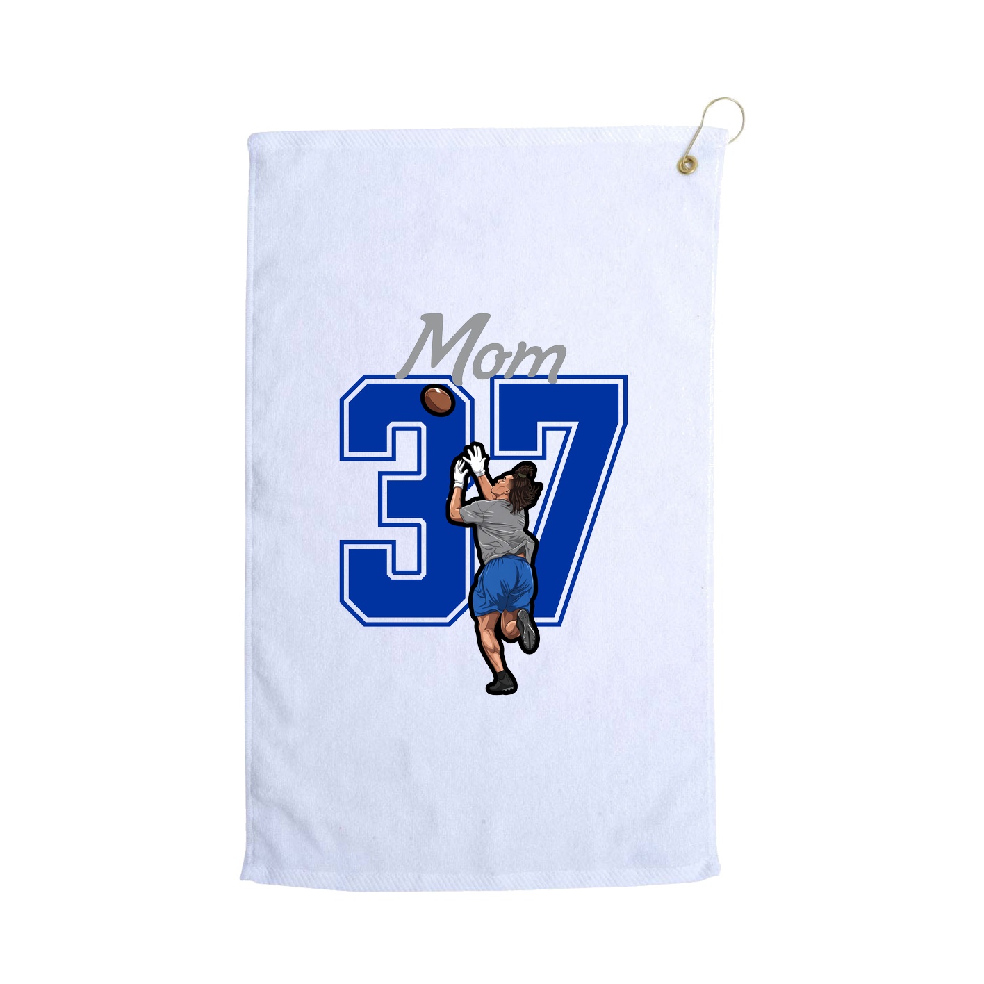 Golf Towel — Mothers Day Shirsey in White