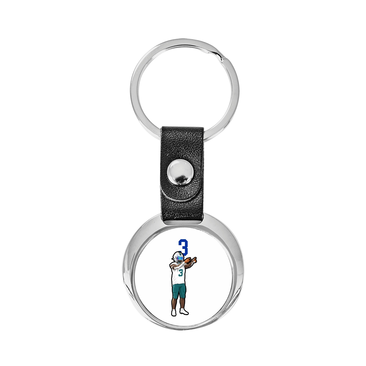 Key Chain — Number Top in Classic