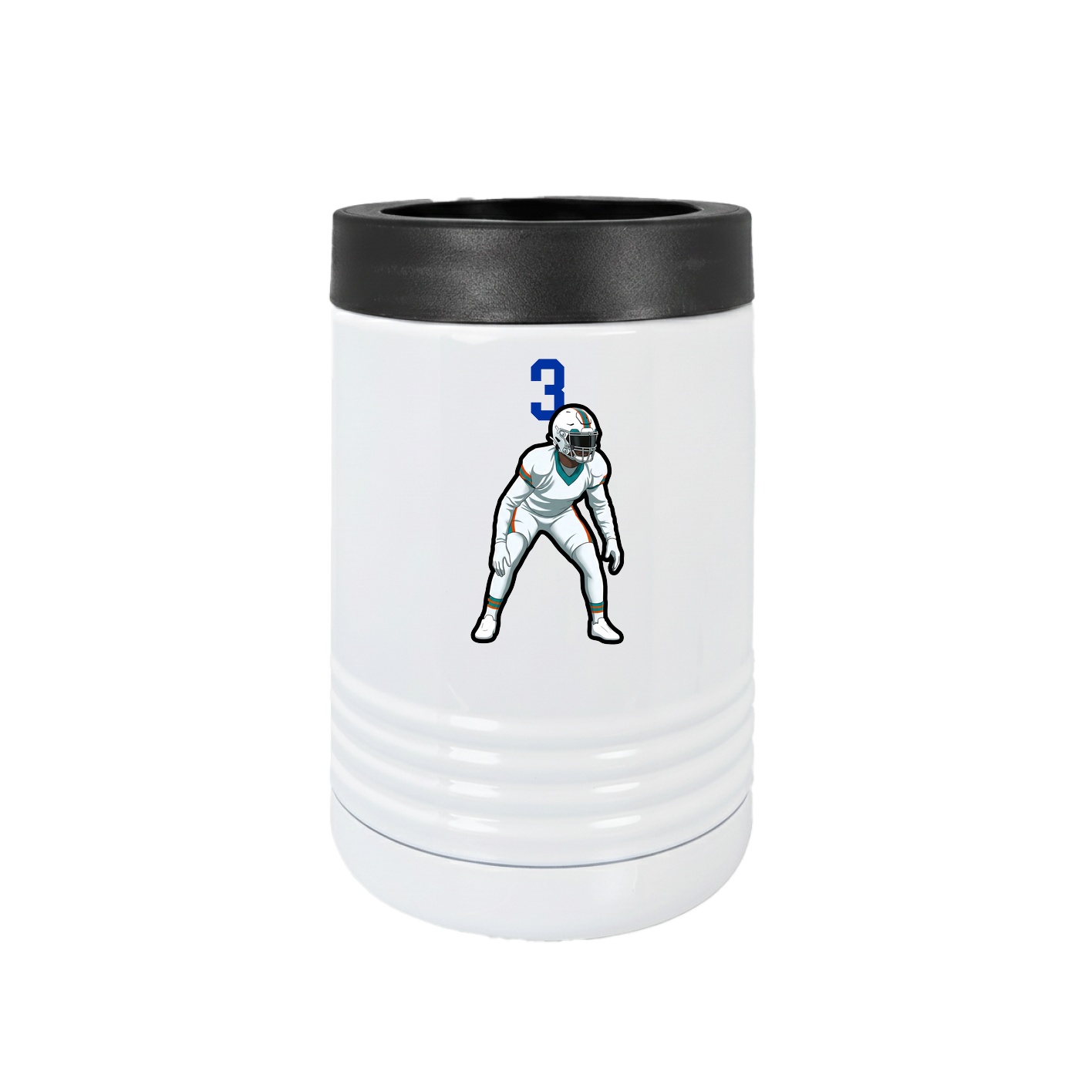 Beverage Holder — Number Top in White