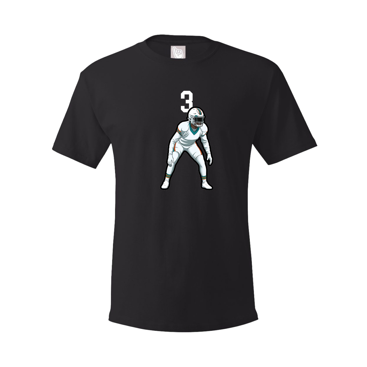 Tee — Number Top in Black