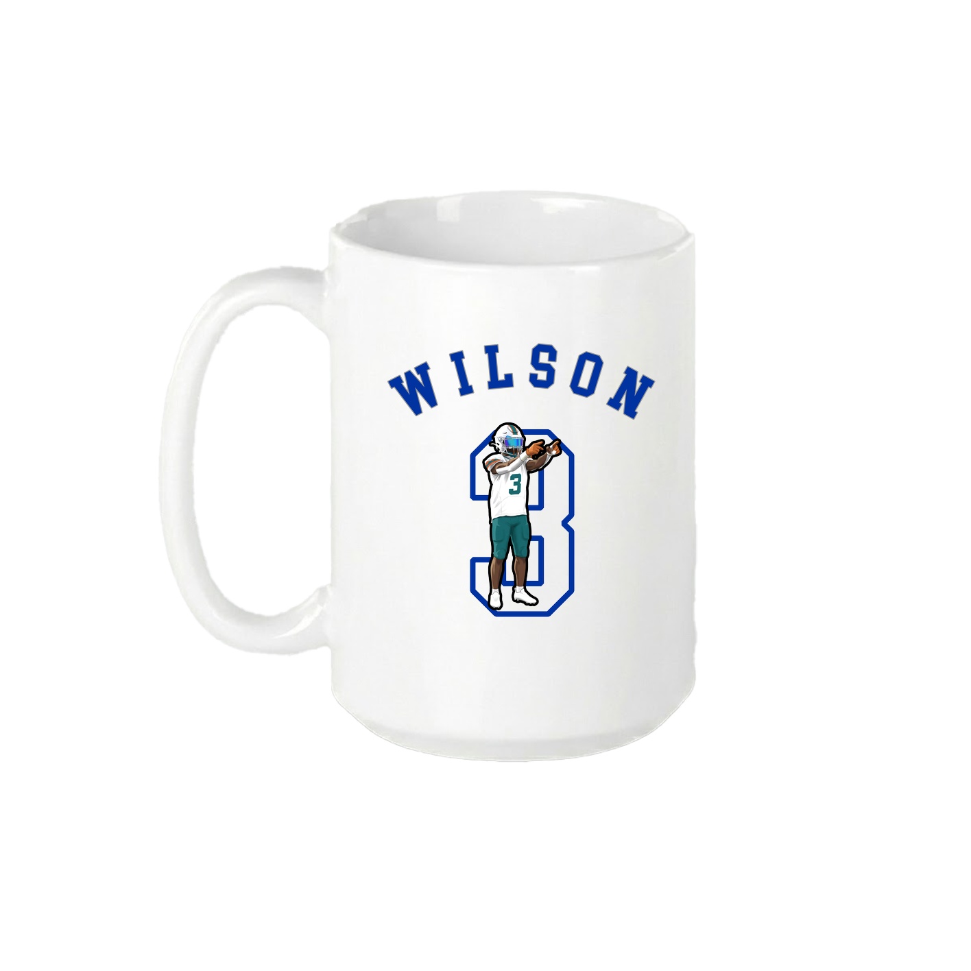 15oz Coffee Mug — Shirsey Arch in White