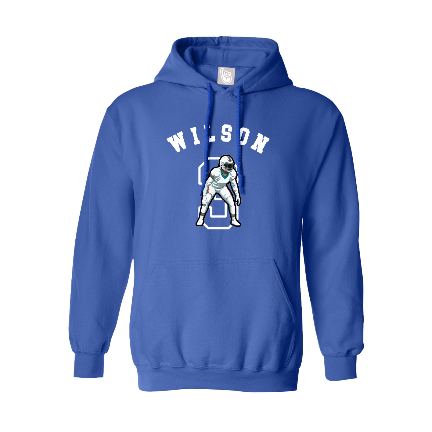 Youth Hoodie — Shirsey Arch in Royal