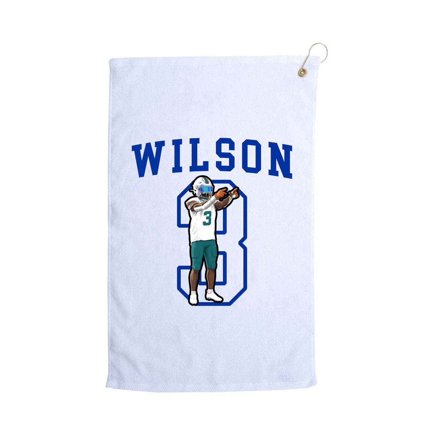 Golf Towel — Shirsey in White
