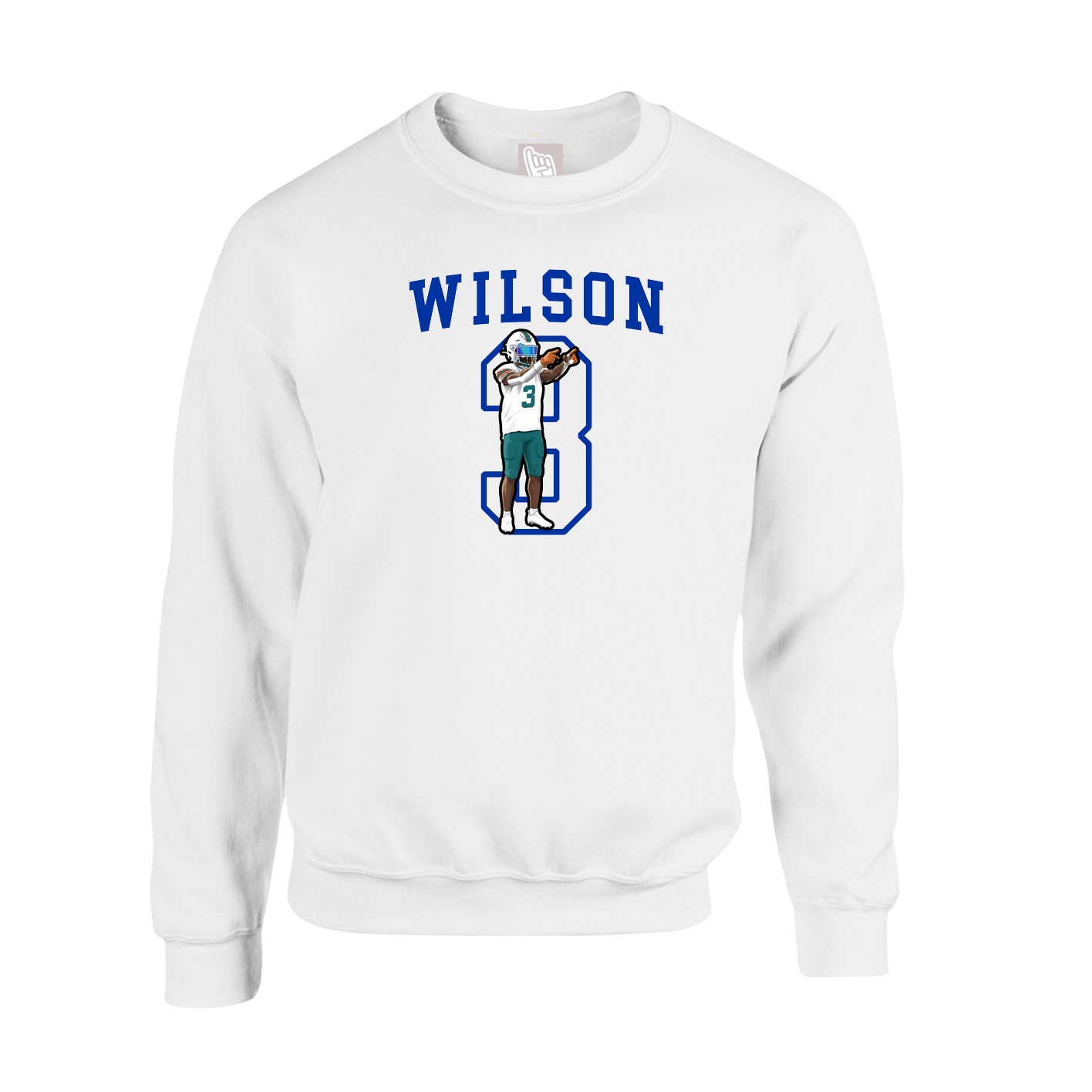 Fleece Crew — Shirsey in White