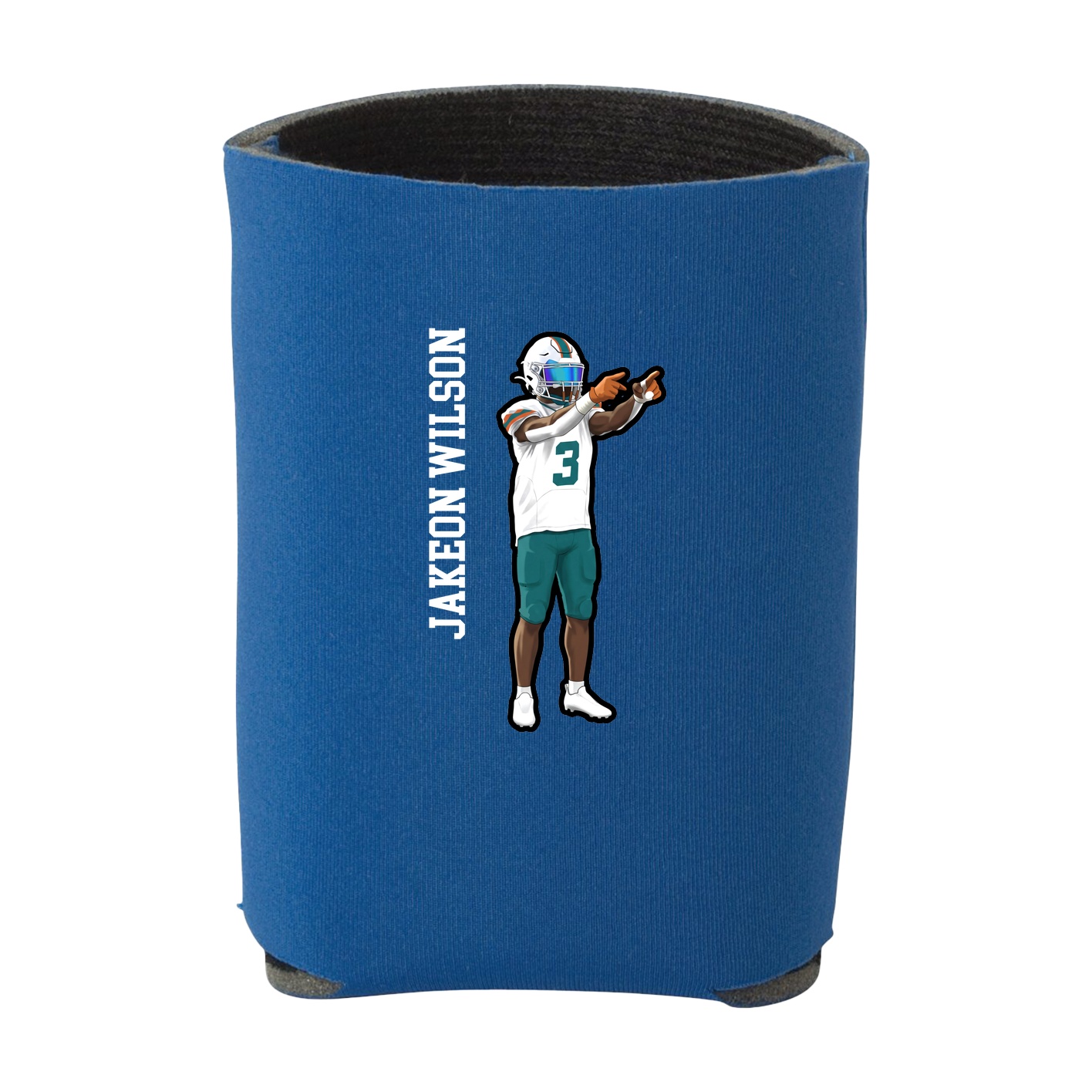 Can Holder — Name Vertical in Royal
