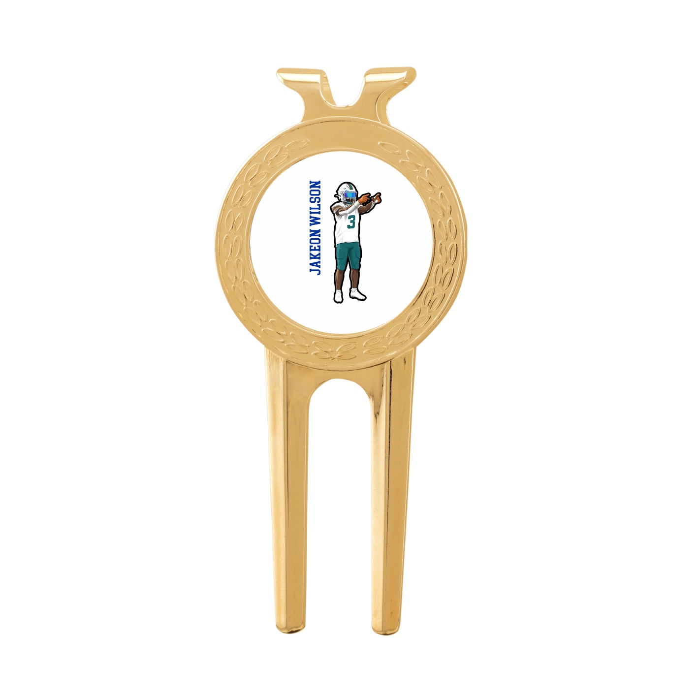 Divot Tool with Ball Marker — Name Vertical in Classic