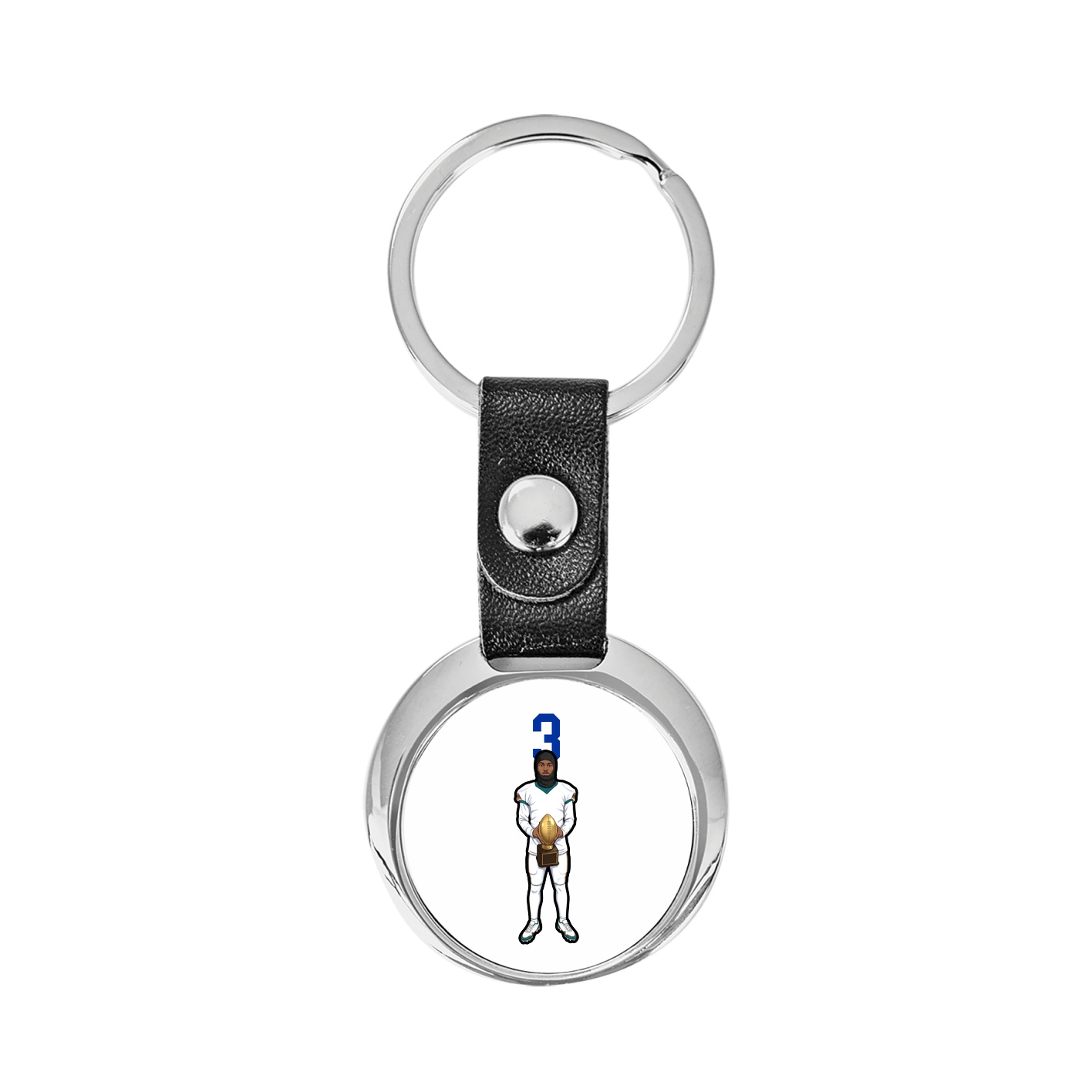 Key Chain — Number Top in Classic