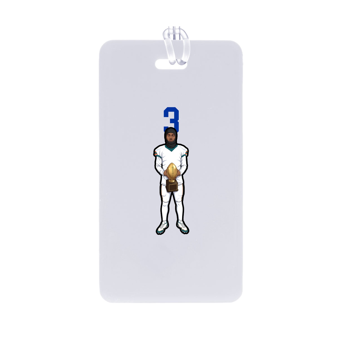 Bag Tag — Number Top in Classic