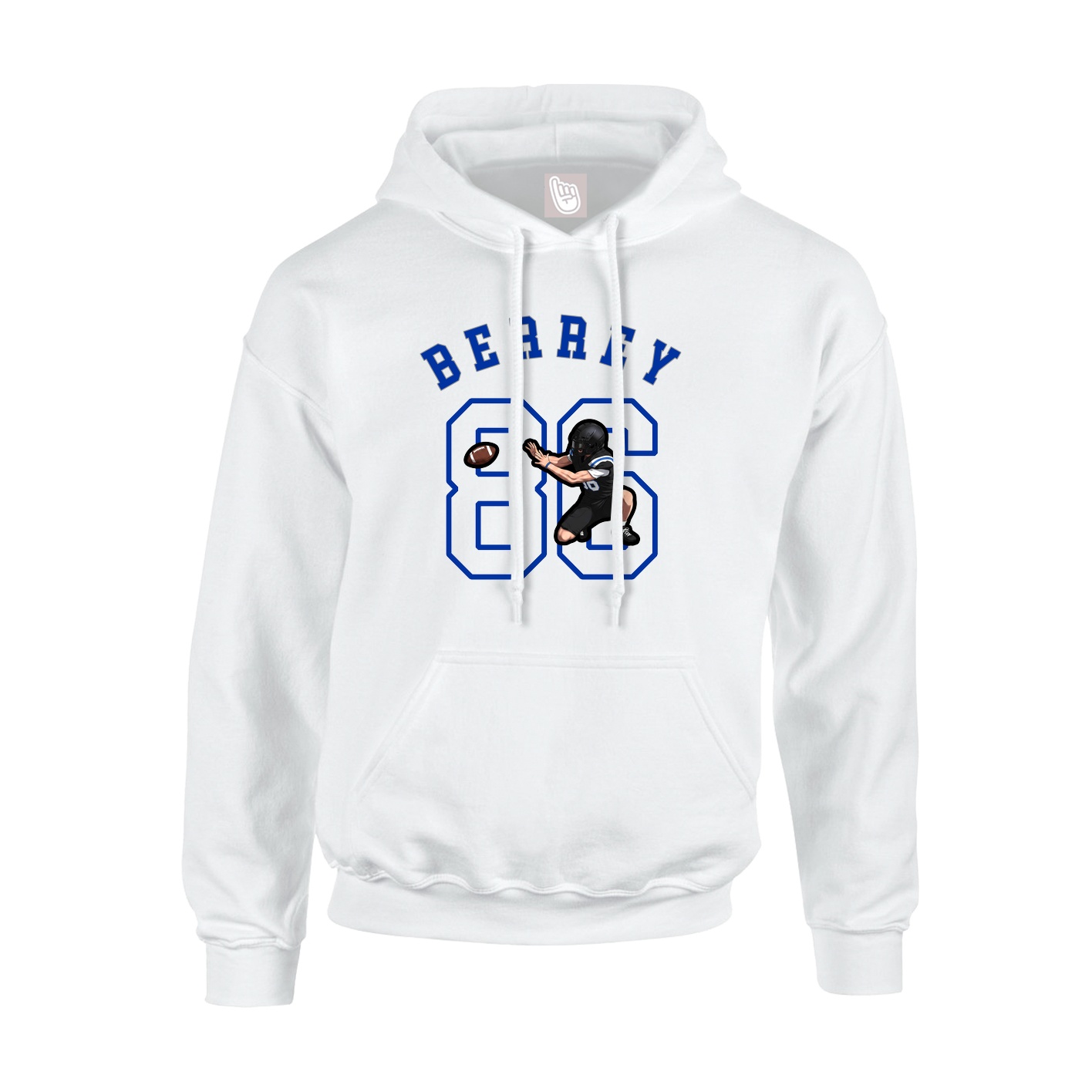 Hoodie — Shirsey Arch in White