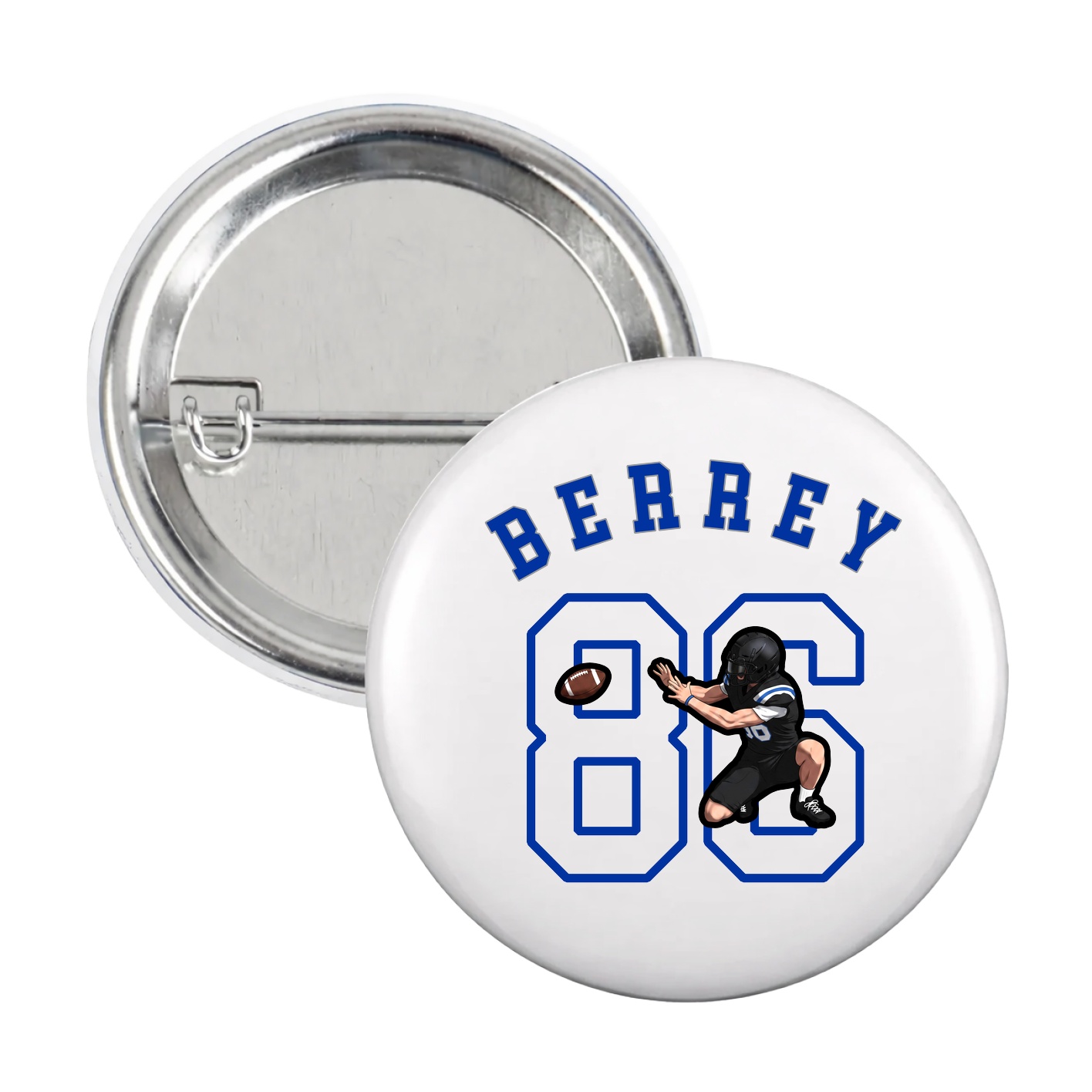Game Day Button — Shirsey Arch in White