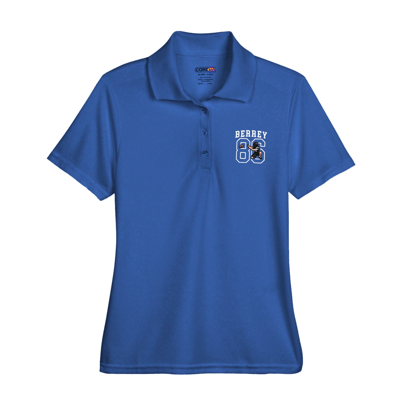 Womens Performance Polo — Shirsey in Royal