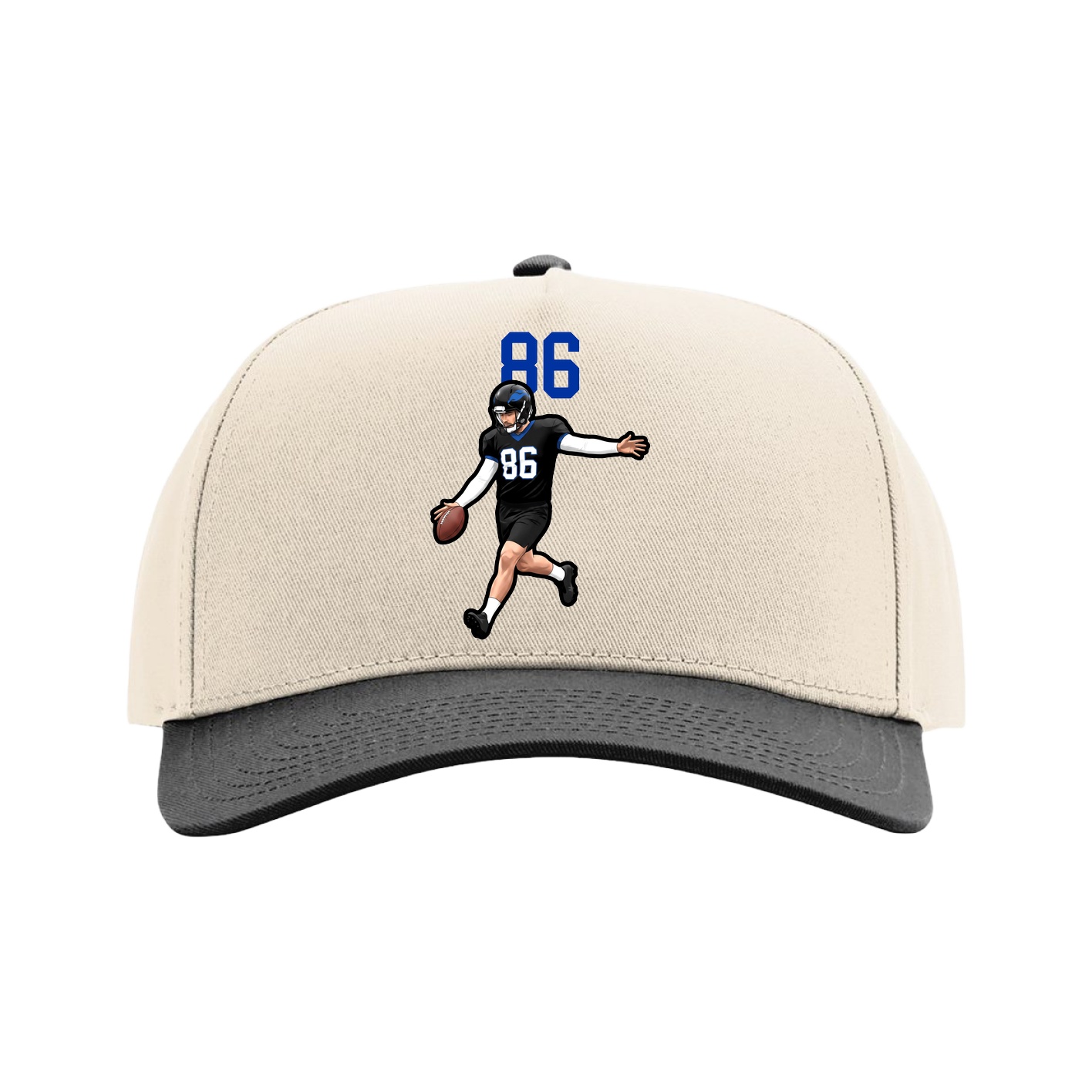 Full Fabric Five-Panel Champ Cap