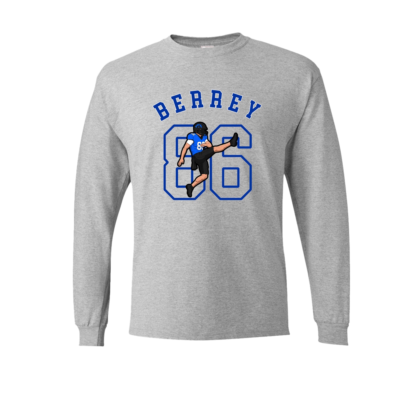 Long Sleeve Tee — Shirsey Arch in Grey