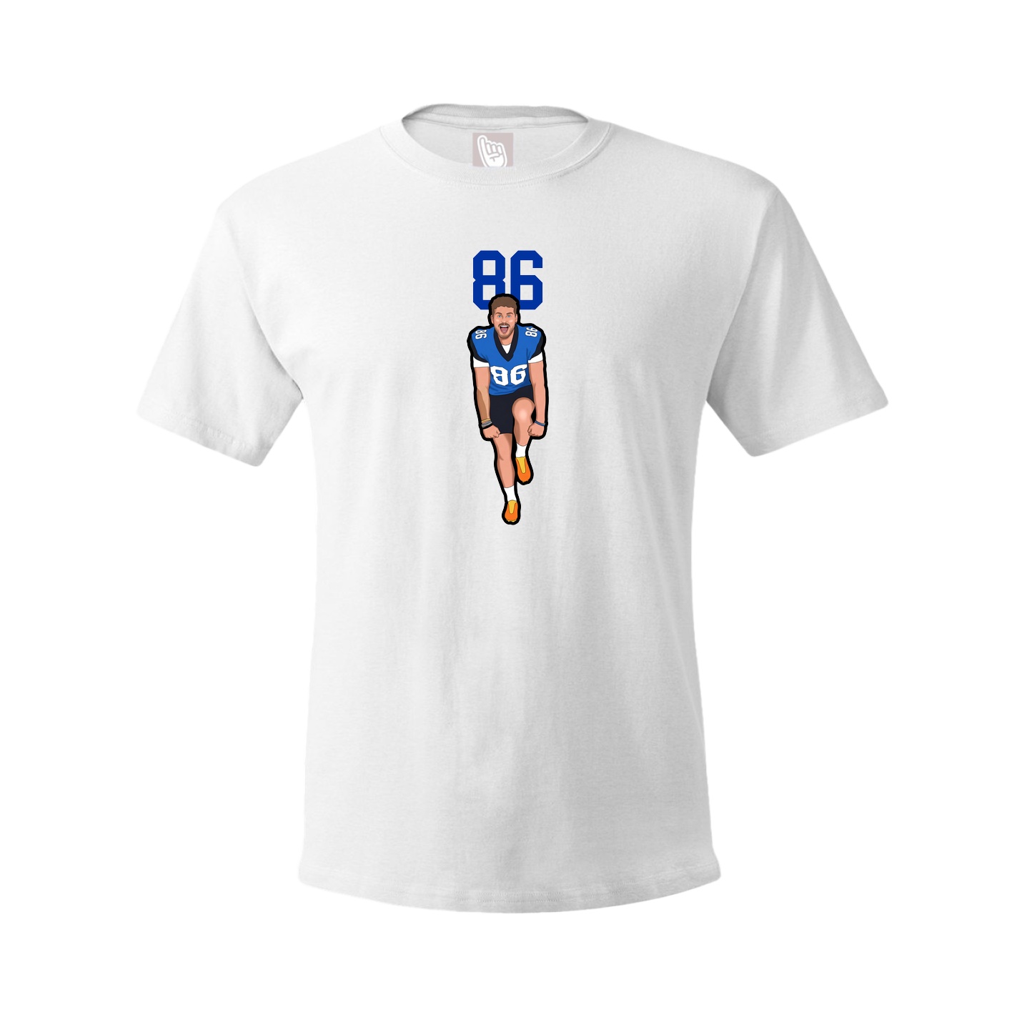 Tee — Number Top in White