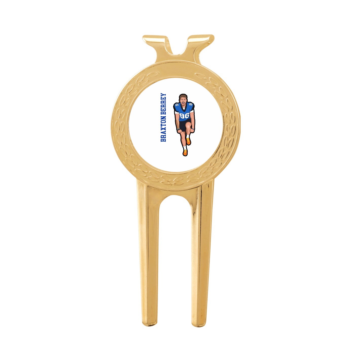 Divot Tool with Ball Marker — Name Vertical in Classic