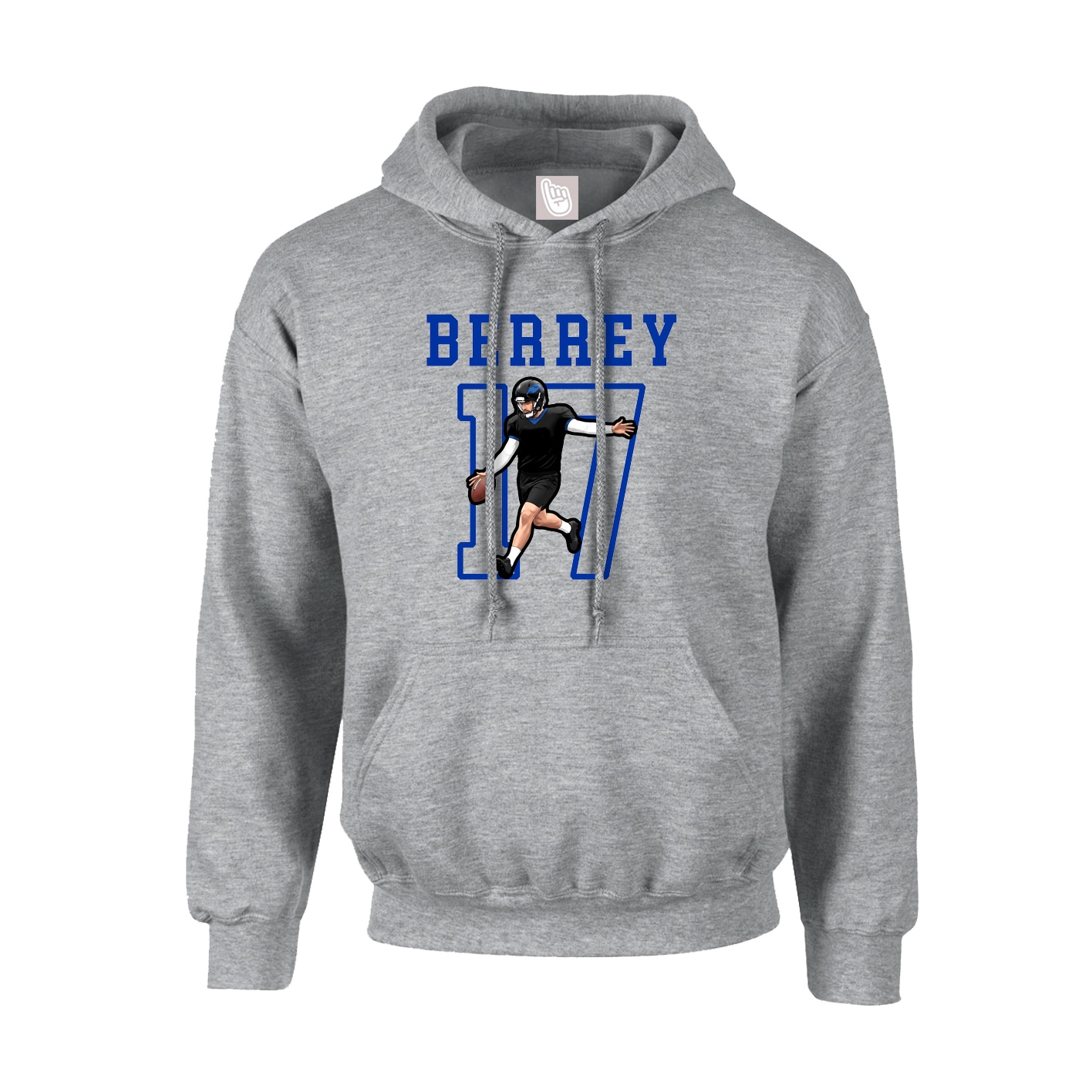 Youth Hoodie — Shirsey in Grey