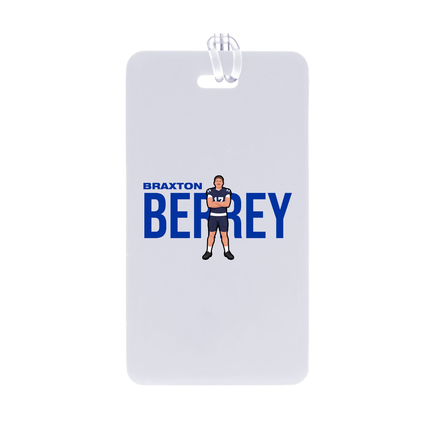 Bag Tag — Player Name in Classic