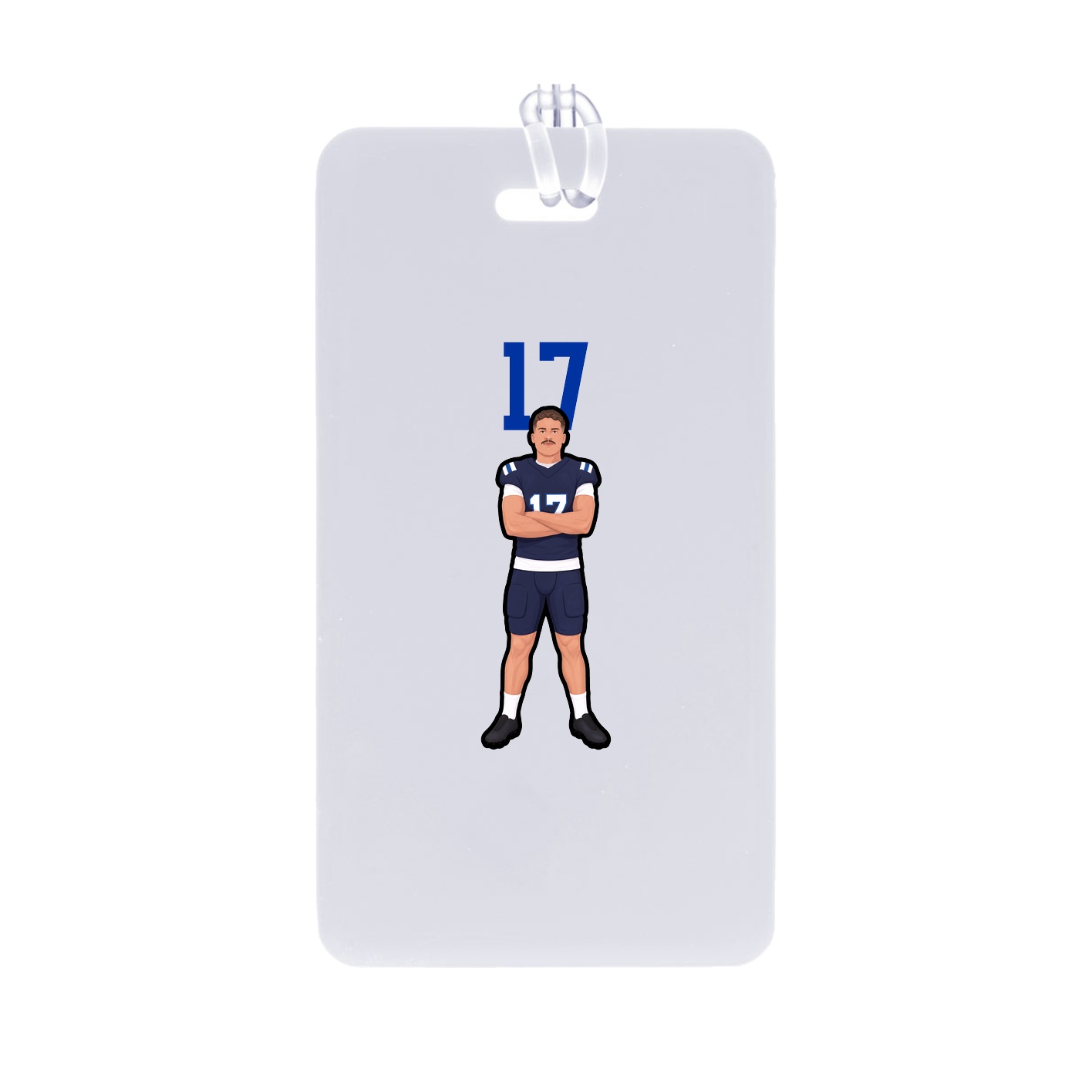 Bag Tag — Number Top in Classic
