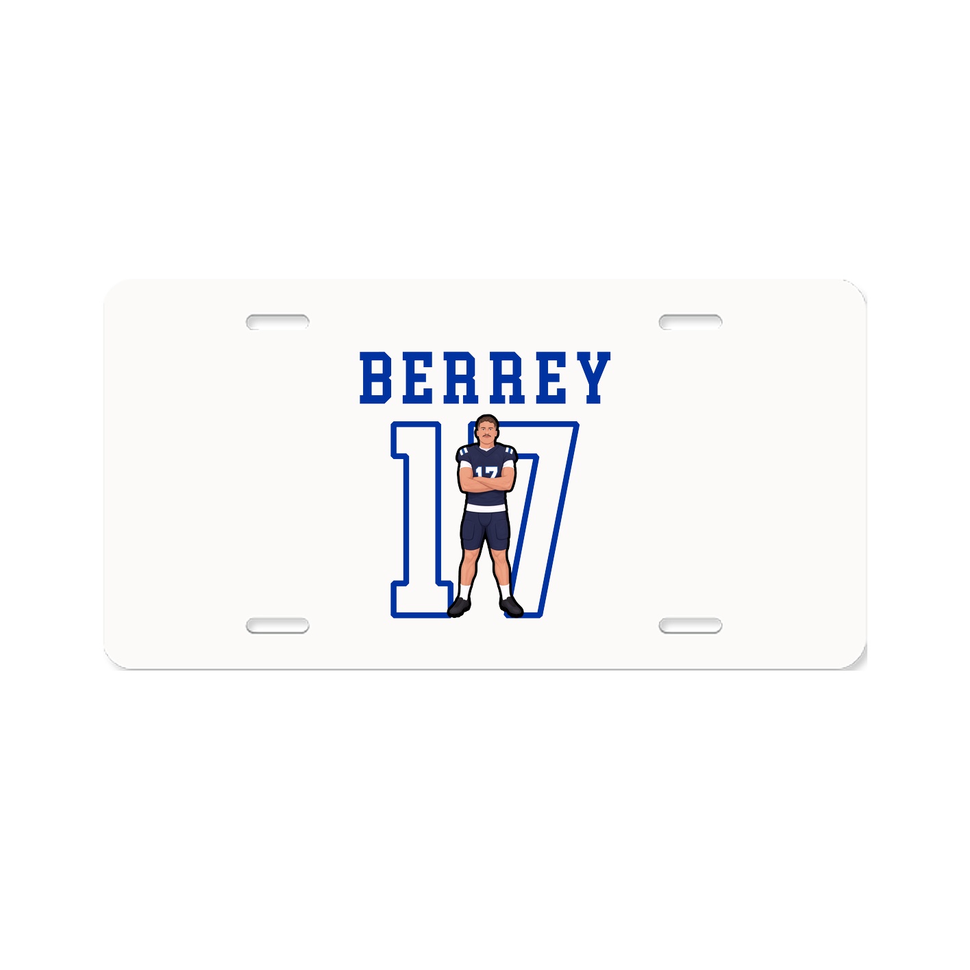 License Plate — Shirsey in Classic