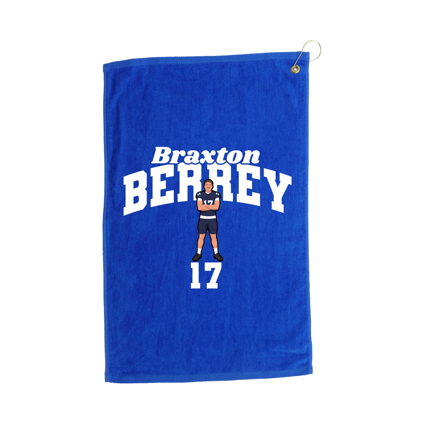 Golf Towel — Signature Arch in Royal