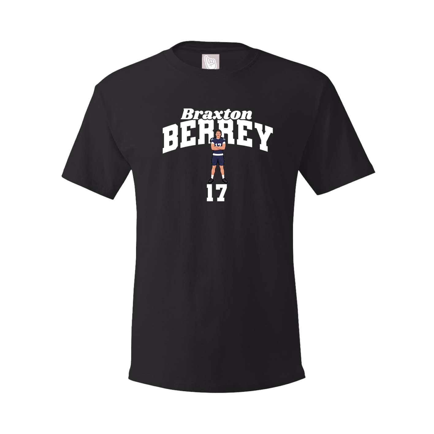 Youth Tee — Signature Arch in Black