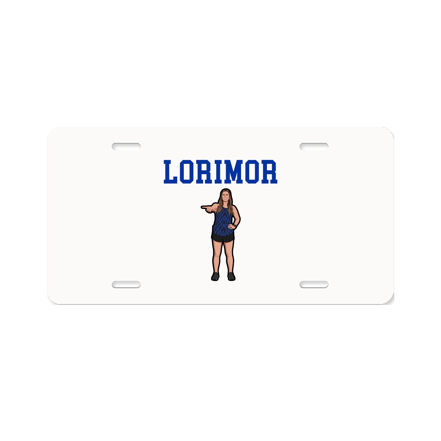 License Plate — Shirsey in Classic