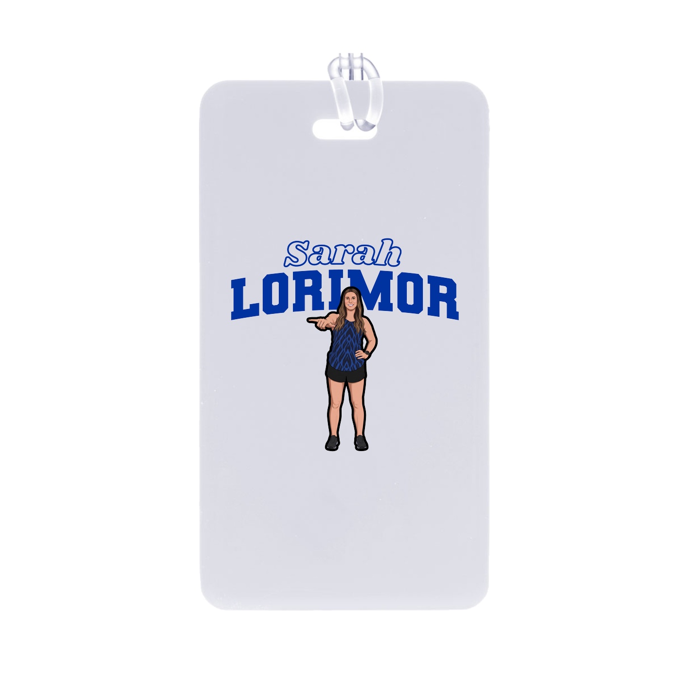 Bag Tag — Name Arch in Classic